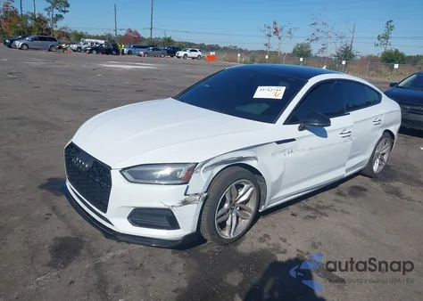 2019 Audi A5 45 Premium из США, поврежденный, VIN WAUANCF55KA062997